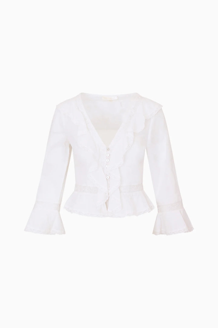 Love Shack Fancy Olenna Top