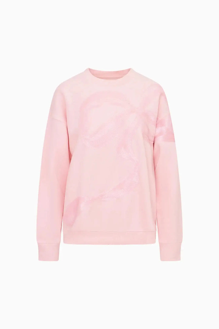 Love Shack Fancy pink Palo Pullover 
