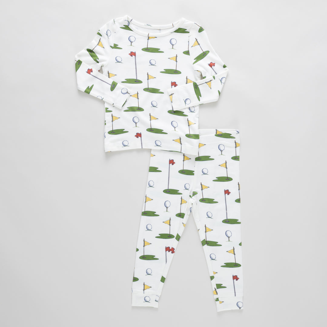 Pink Chicken Bamboo Pajama Set