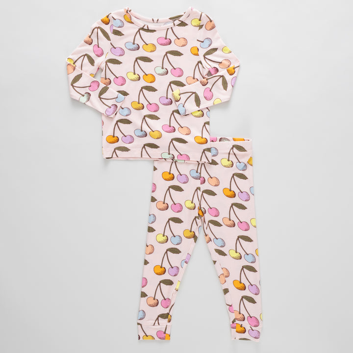 Pink Chicken Bamboo Pajama Set