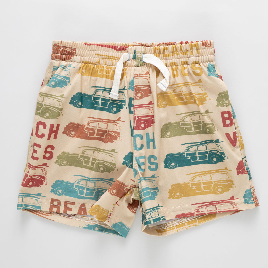 Pink Chicken Swim Trunk