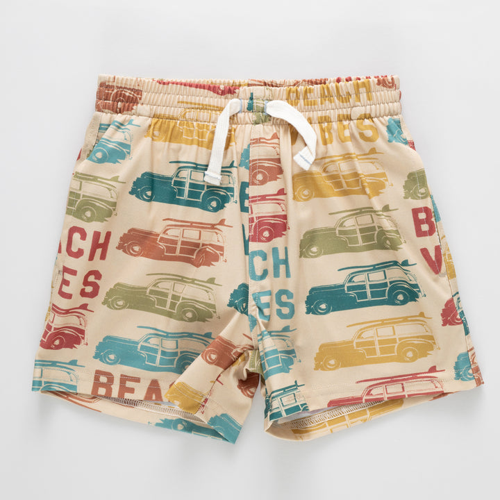 Pink Chicken Swim Trunk