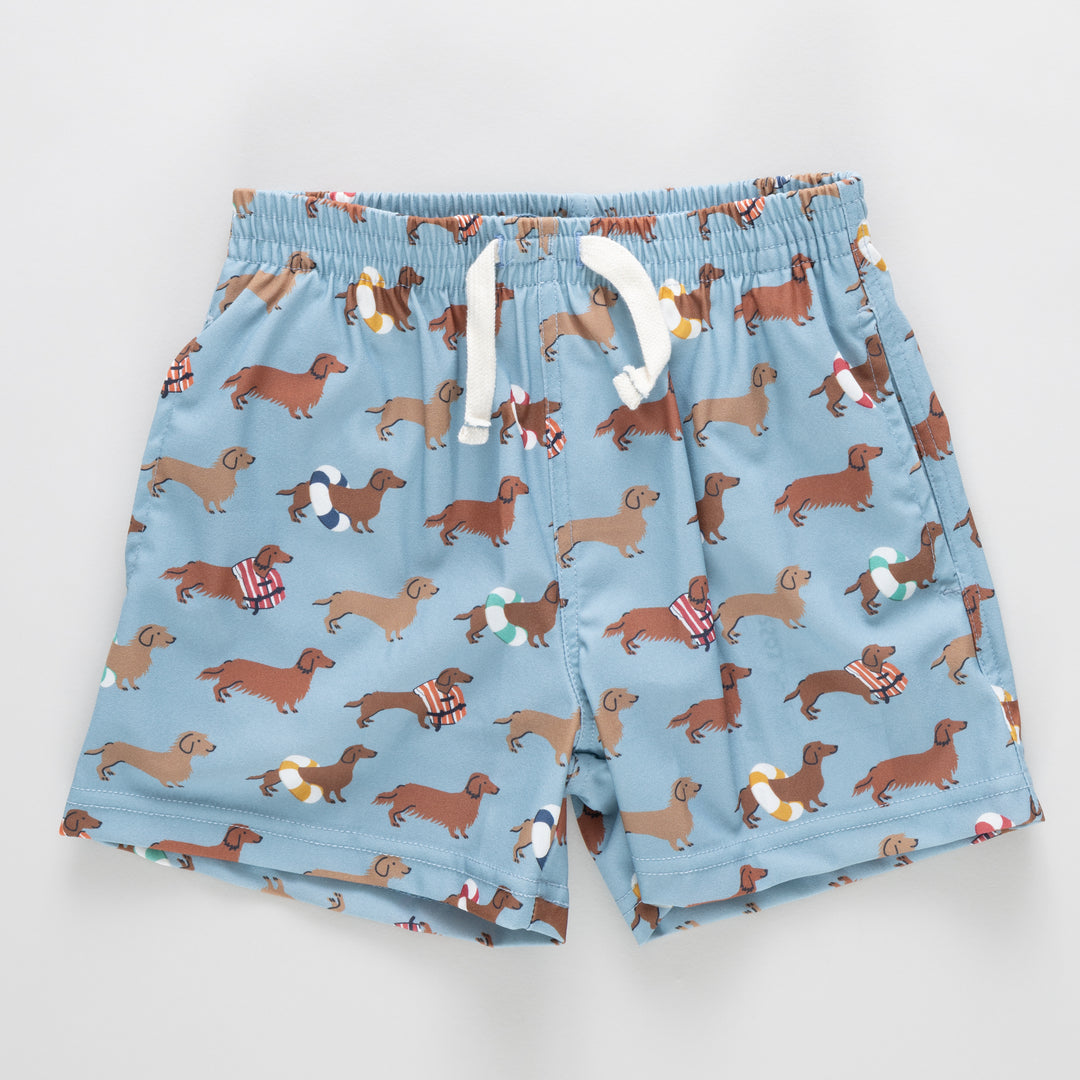 Pink Chicken Swim Trunk