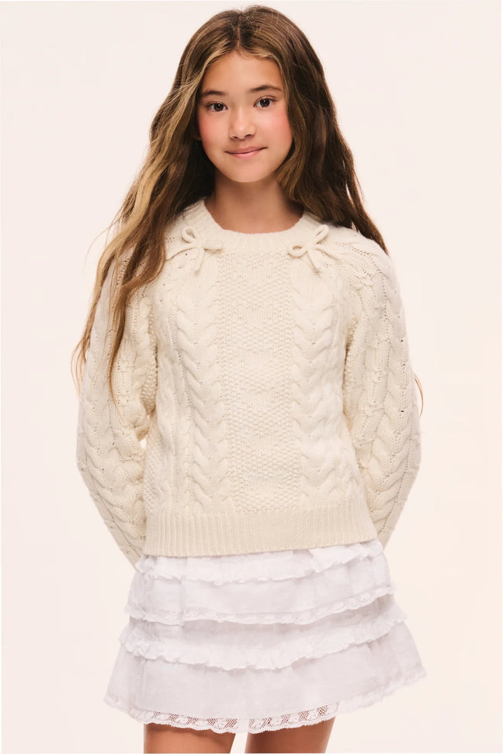 Love Shack Fancy Tween Mavita Pullover