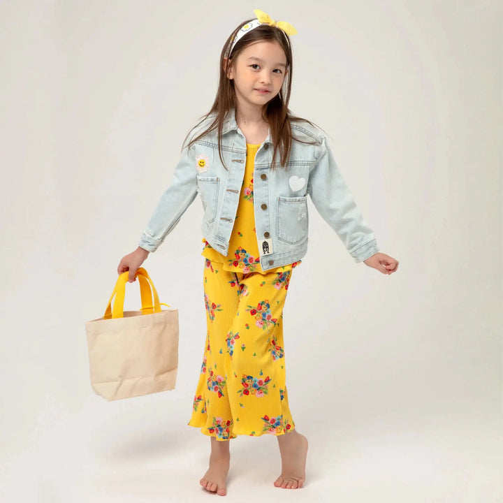 Petite Hailey Patched Denim Jacket Skipper & Scout 