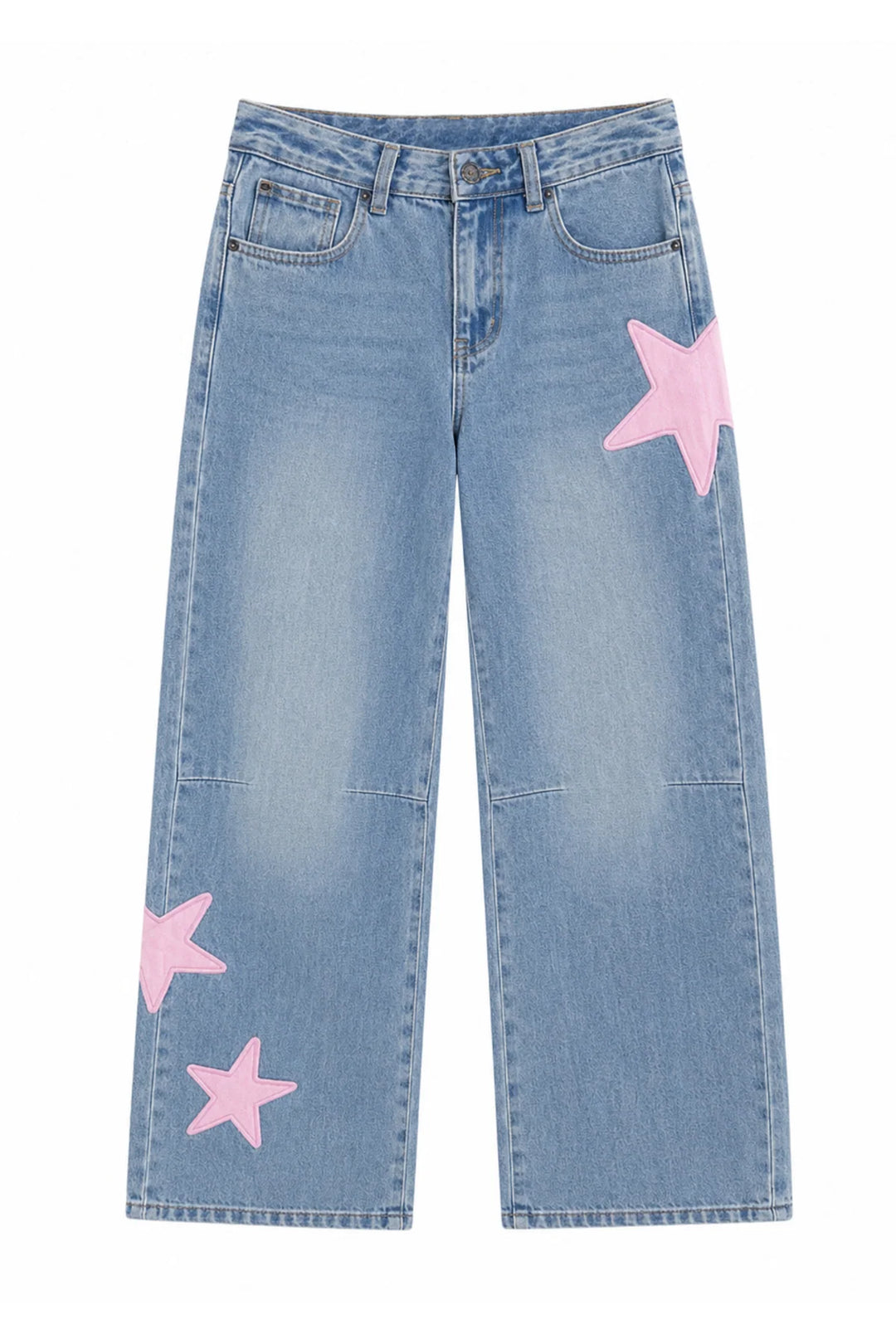 KatieJNYC Philly Star Applique Jean