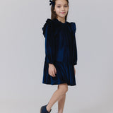 Pink Chicken Velour Harper Dress