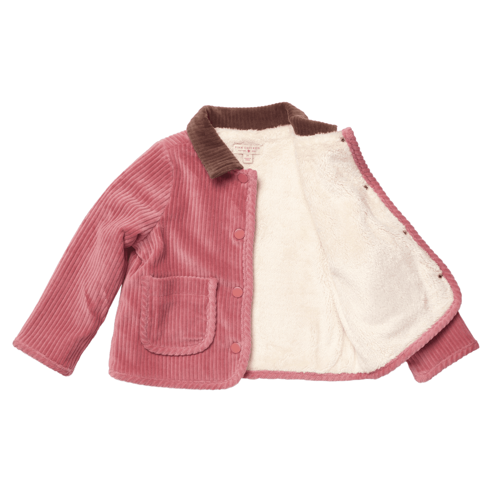 Pink Chicken Girls Jace Plush Jacket Skipper & Scout 