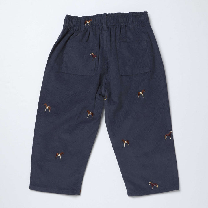 Pink Chicken Boys Horse Embroidery Jackson Pant Skipper & Scout 
