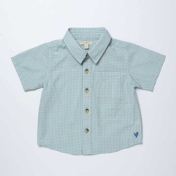 Pink Chicken Boys Gingham Jack Shirt