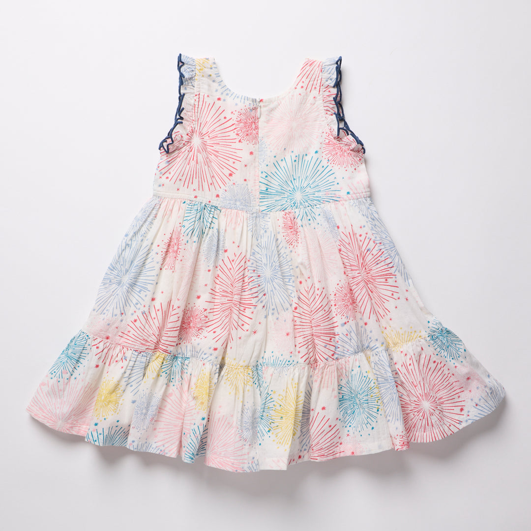 Pink Chicken Kelsey Dress - Fireworks