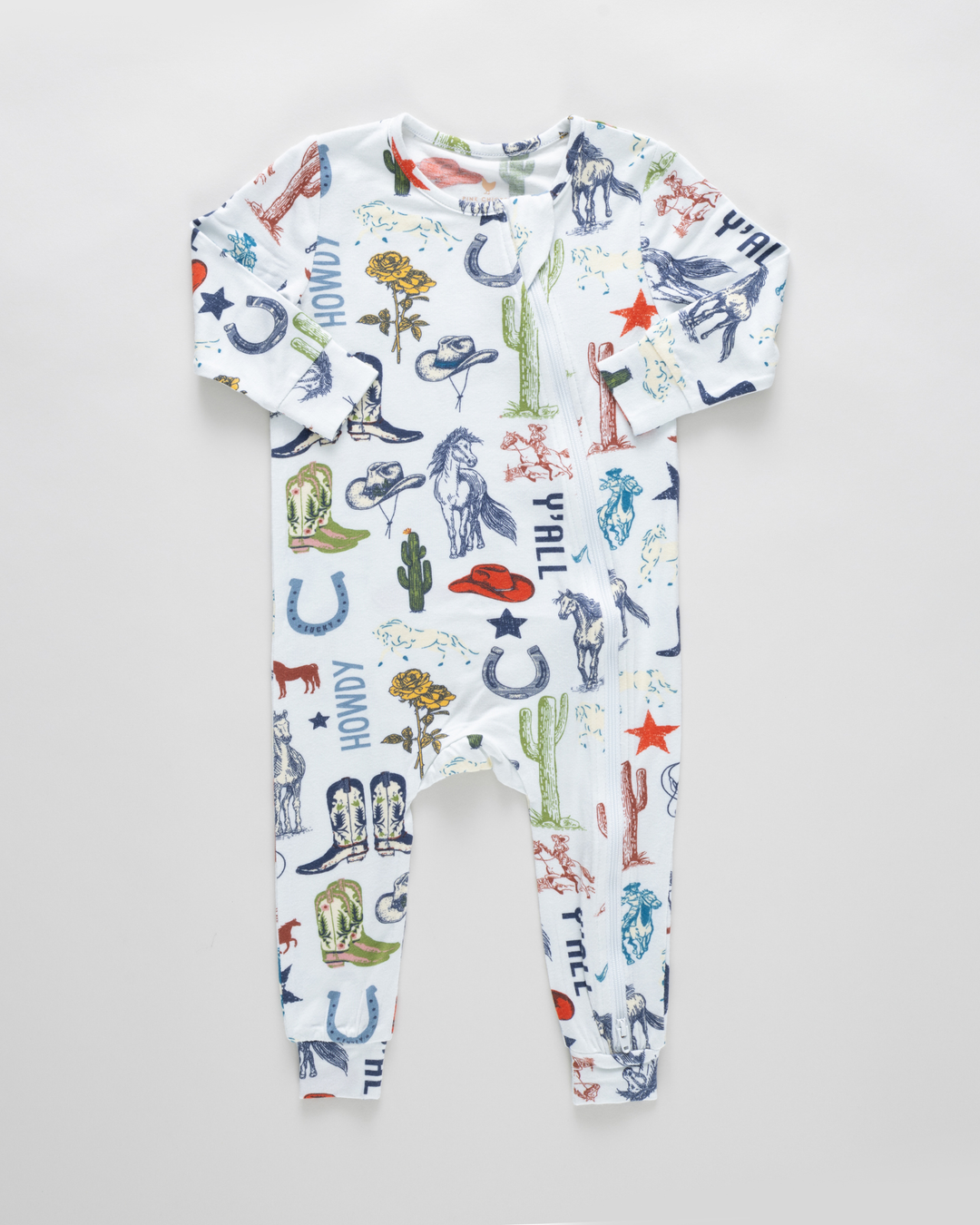 Pink Chicken Bamboo Romper