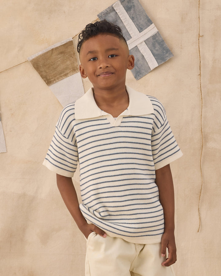 Rylee + Cru CHANDLER KNIT POLO
