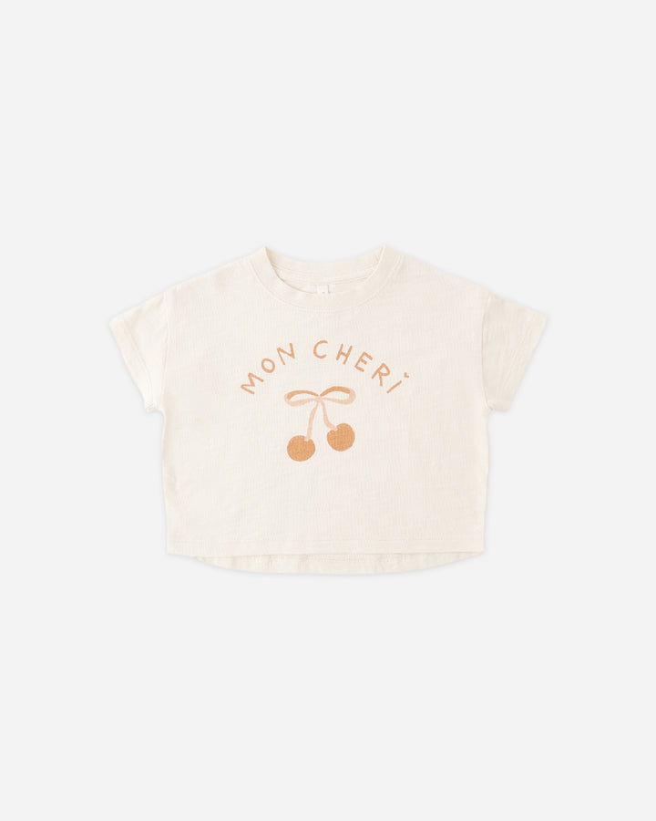 Rylee + Cru Mon Cheri Boxy Tee/Remi Short SET