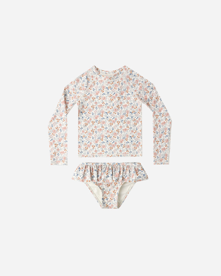 Rylee + Cru Flower Fields Rashguard Set