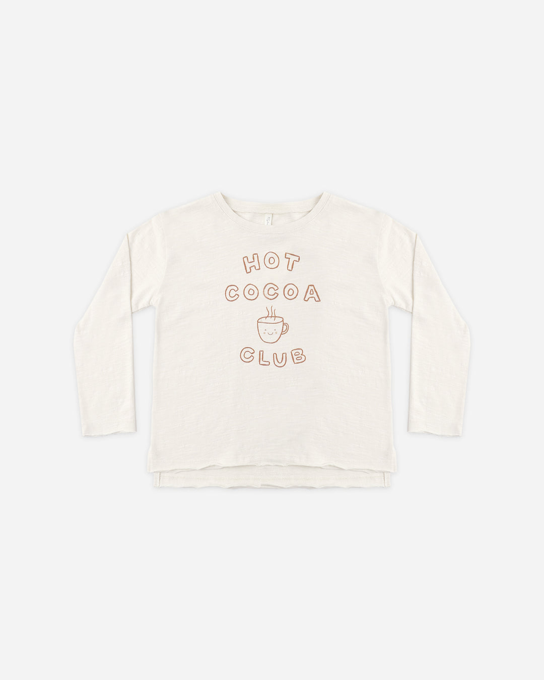 Rylee + Cru Hot Cocoa Club Raw Edge LS Tee