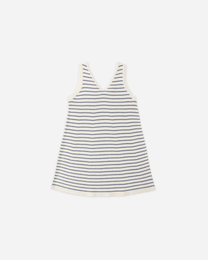 Rylee + Cru Crochet Stripe Tank Mini Dress
