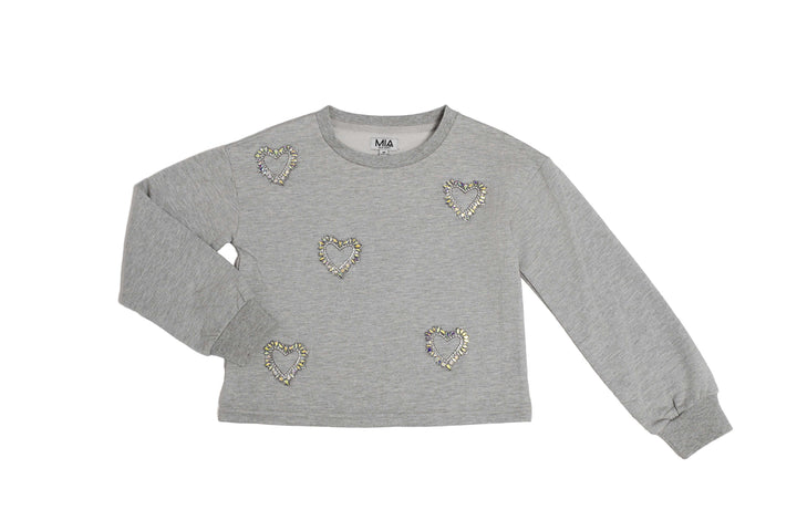 MIA NEW YORK Heart Sweatshirt Skipper & Scout 