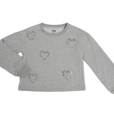 MIA NEW YORK Heart Sweatshirt