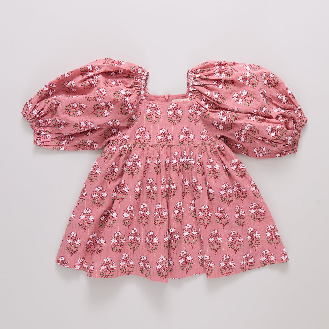 pink chicken kit dress Girls Jennifer Dress