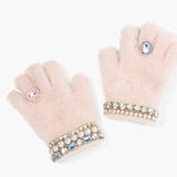 Super Smalls Cotton Candy Jeweled Gloves
