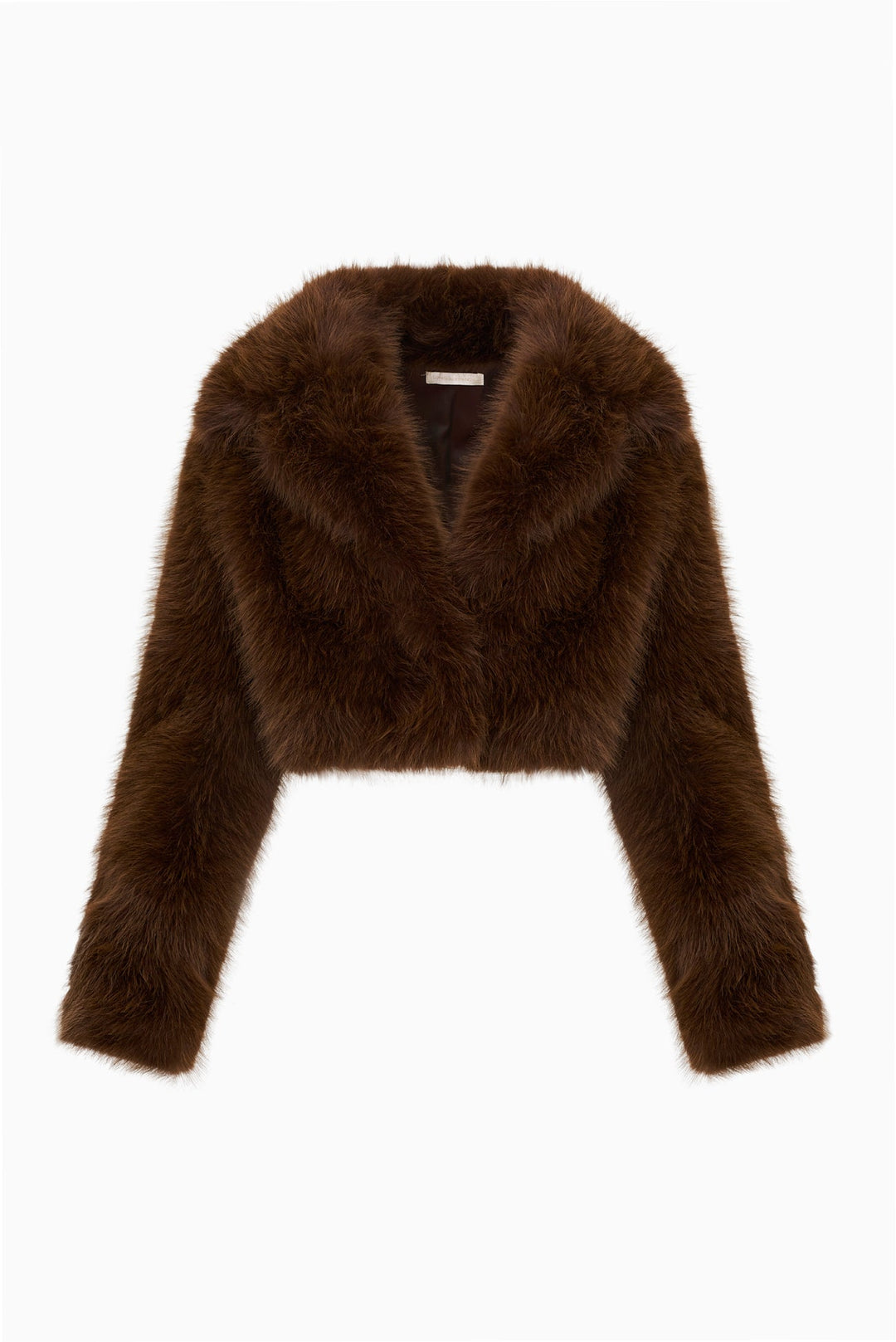 Love Shack Fancy Stroma Faux Fur Jacket