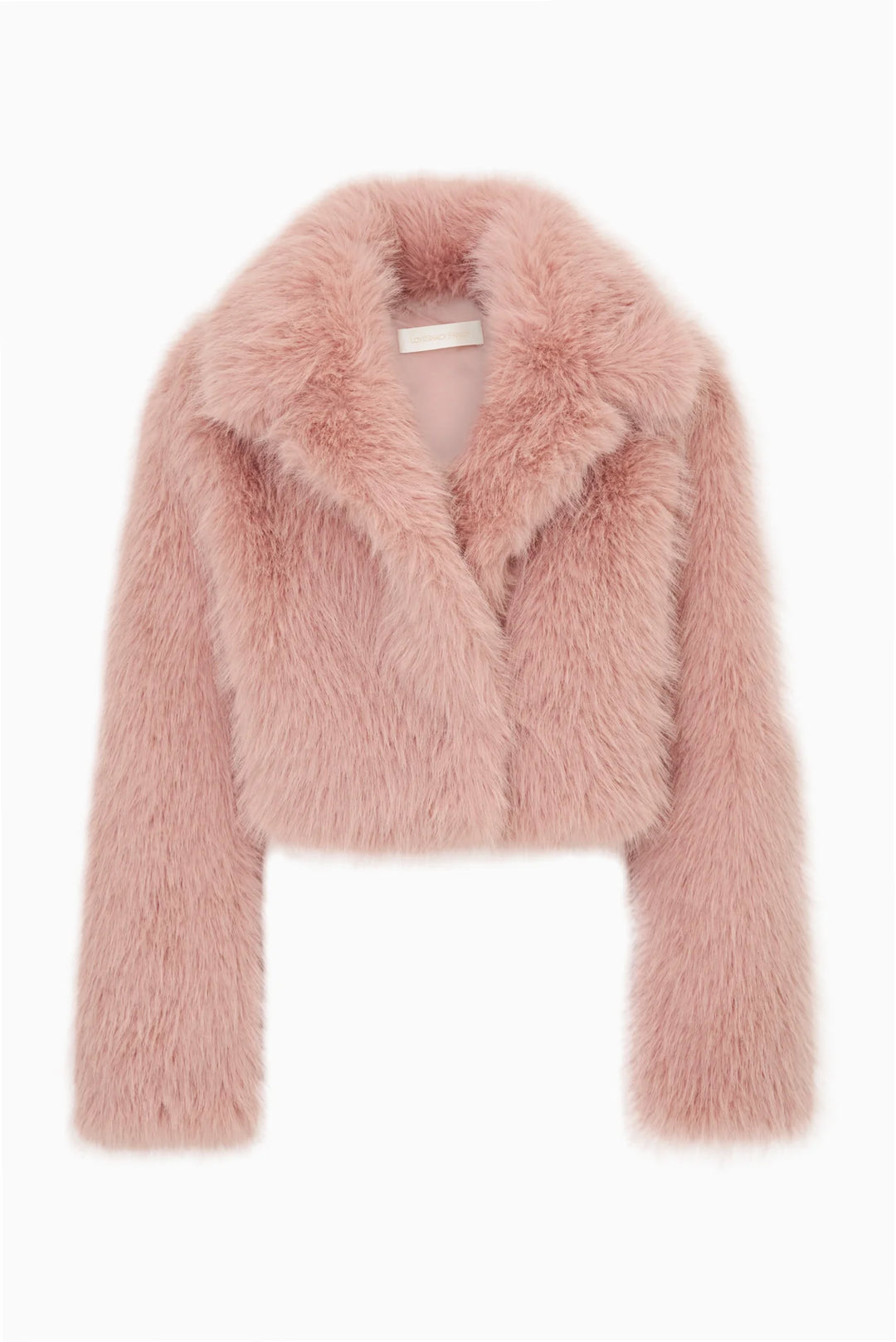 Love Shack Fancy Stroma Faux Fur Jacket