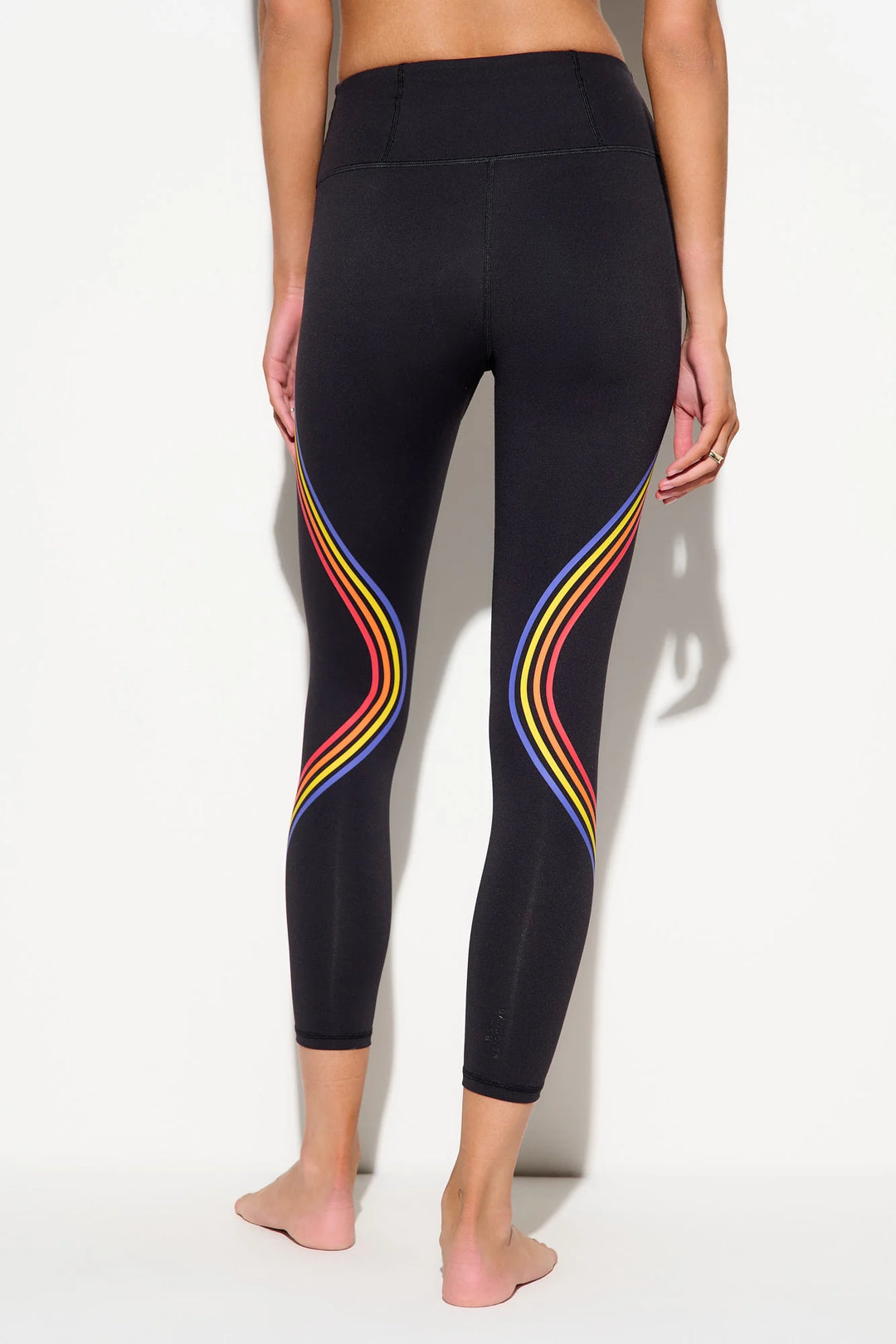 Spiritual Gangster Prism Stripe Lotus Legging