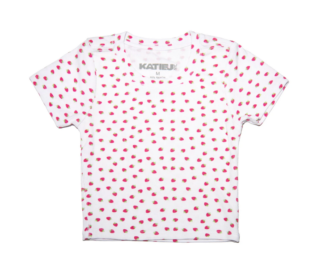 KatieJNYC Livi Ribbed Tee Skipper & Scout 