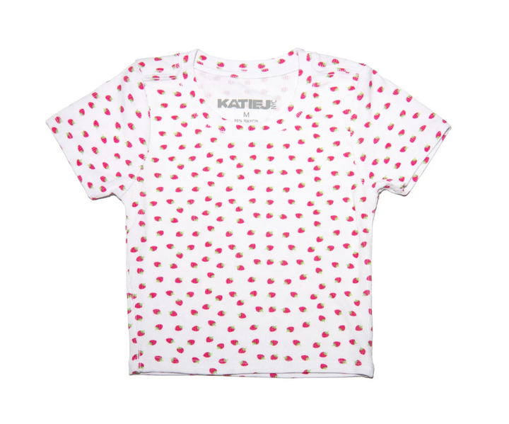 KatieJNYC Livi Ribbed Tee Skipper & Scout 