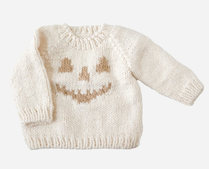 The Blueberry Hill Jack-O-Lantern Sweater Skipper & Scout 