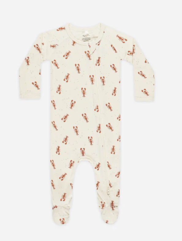 Rylee & Cru Lobster  Footed Sleeper Skipper & Scout 