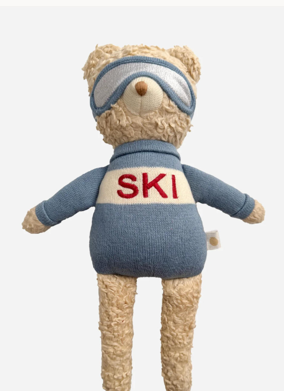 The Blueberry Hill Plush Ski Bear Skipper & Scout 