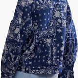 Free People Bandana Jacquard Shirt