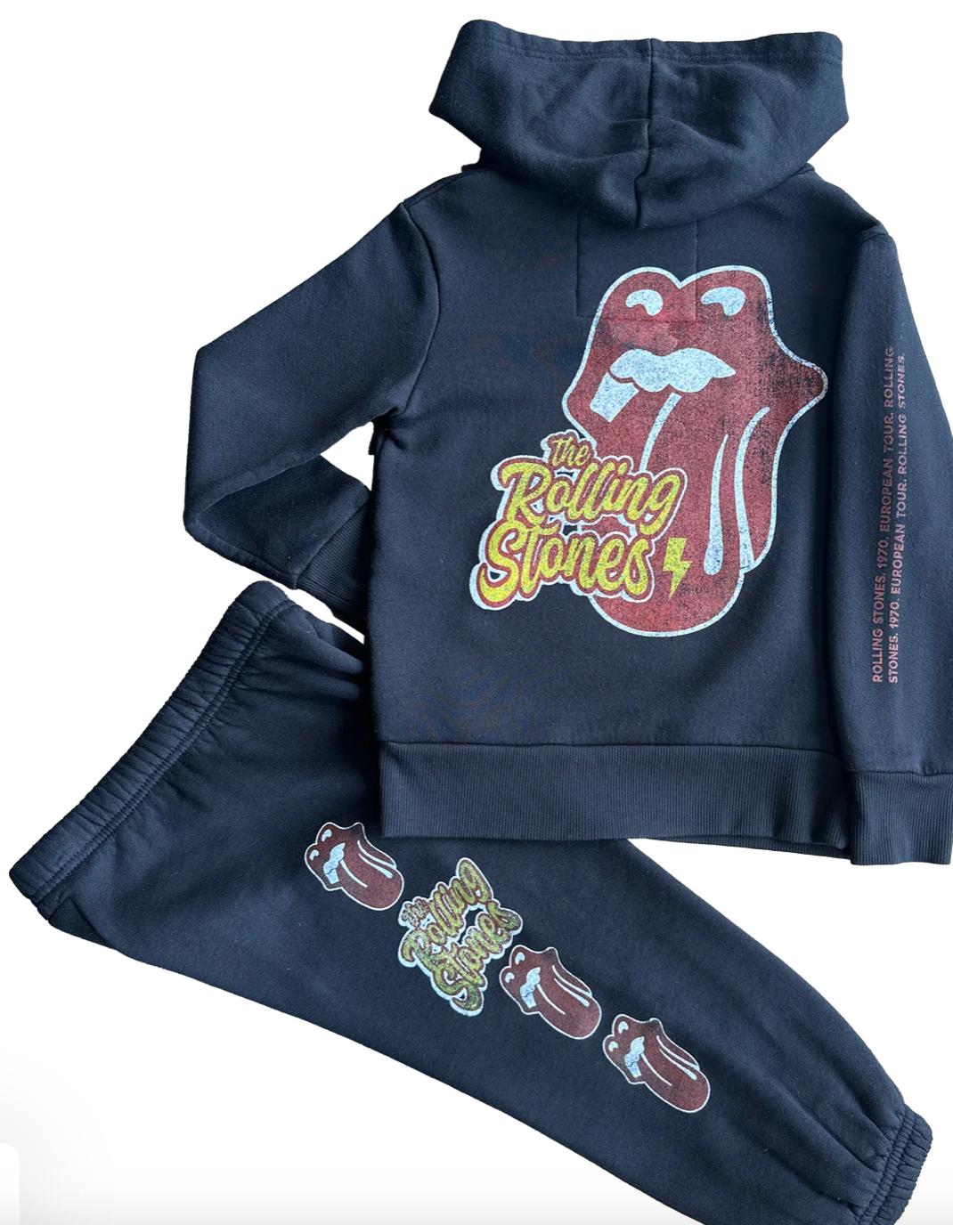 Rowdy Sprout Rolling Stones Tongue Hoodie Skipper & Scout 
