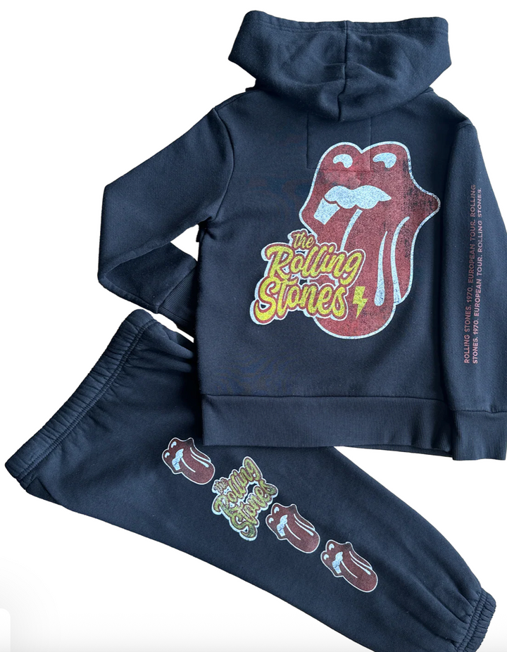 Rowdy Sprout Rolling Stones Tongue Hoodie Skipper & Scout 
