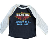 Rowdy Sprout Beastie Boys License to Ill Raglan Tee