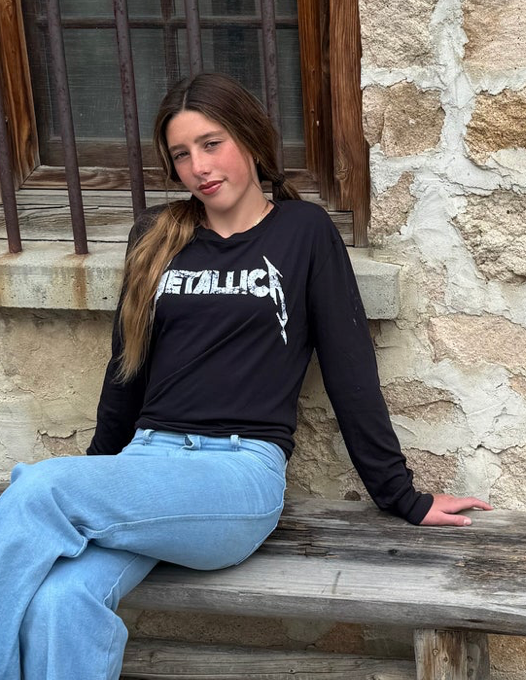 Rowdy Sprout Metallica Ride the Lightening LS Tee Skipper & Scout 