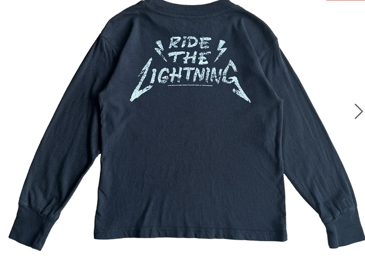 Rowdy Sprout Metallica Ride the Lightening LS Tee Skipper & Scout 