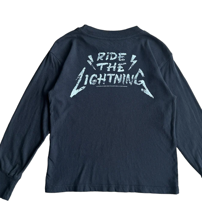 Rowdy Sprout Metallica Ride the Lightening LS Tee Skipper & Scout 