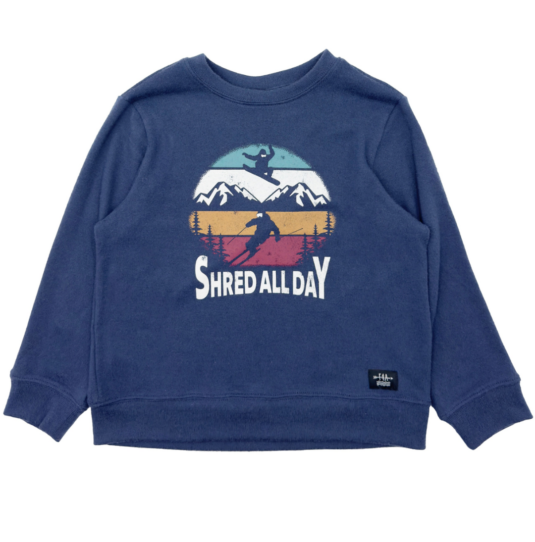 Feather 4 Arrow Shred Hacci Pullover Skipper & Scout 