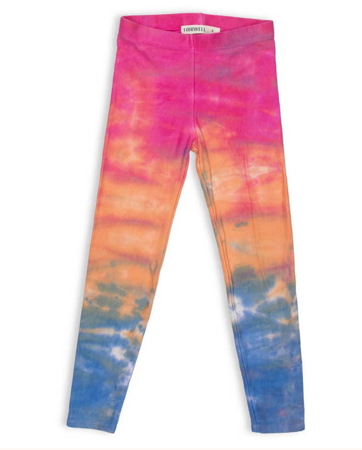 Fairwell Mellow Raglan/Luxe Legging Set - Skyline Tie Dye Skipper & Scout 
