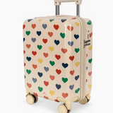Konges Sloejd Heart Print Travel Suitcase