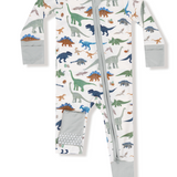 Angel Dear Washy Dinos 2 Way Zip Romper
