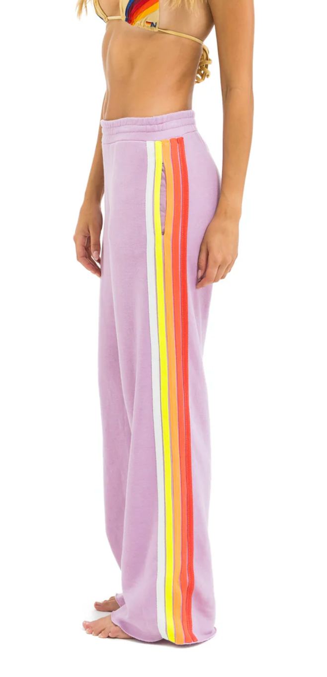 Aviator Nation 5 Stripe Wide Leg Sweatpants Skipper & Scout 