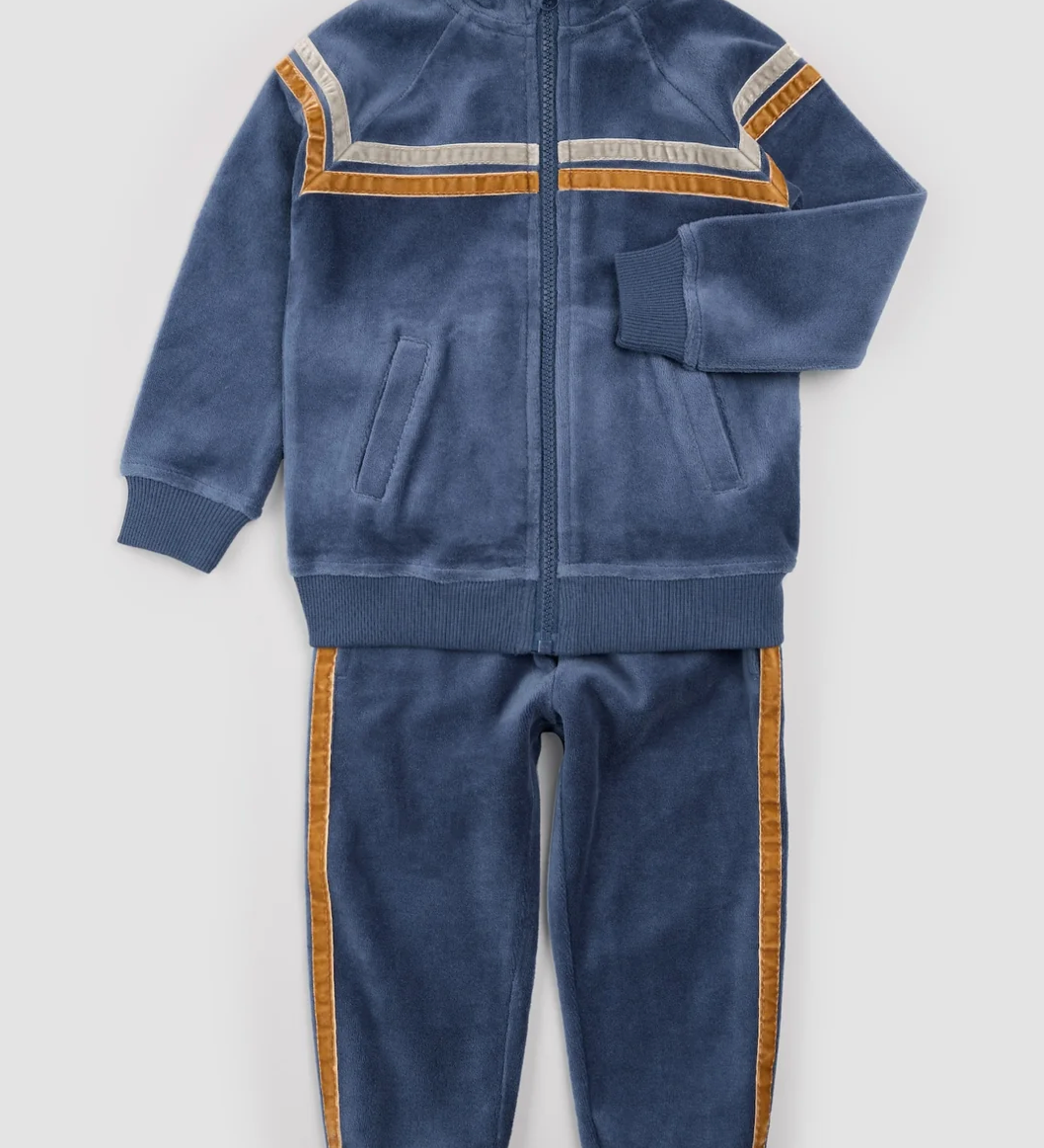Miles Baby LS Full Zip Jacket/Pant SET Skipper & Scout 