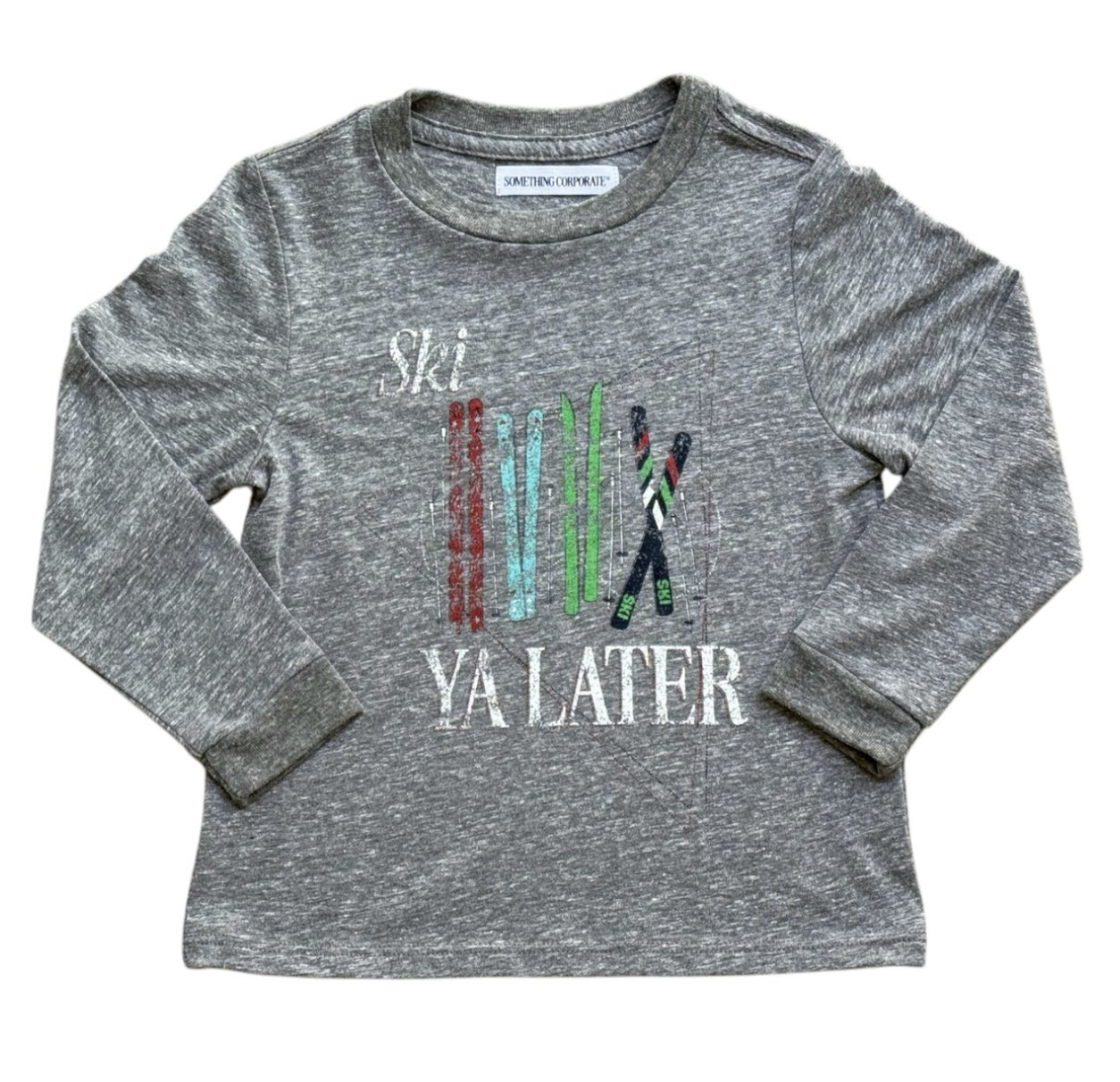 Something Corporate Ski Ya Later LS Tee Skipper & Scout 