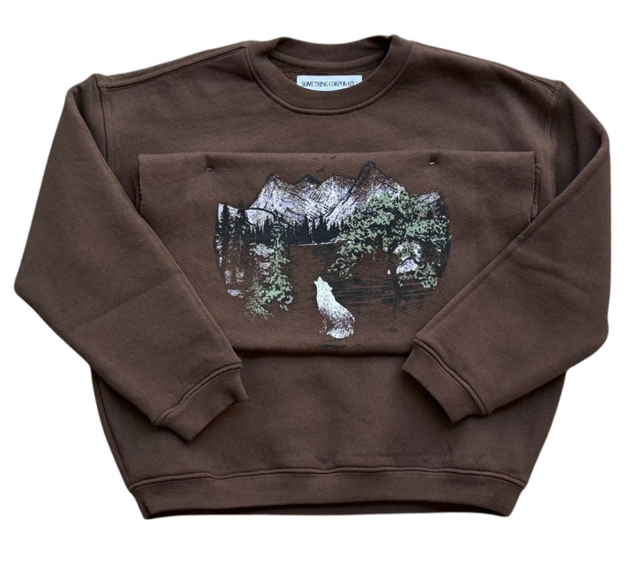 Something Corporate Wandering Wolf Sweatshirt Skipper & Scout 