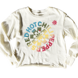 Rowdy Sprout  Girl's Red Hot Chili Peppers Slouch Tee