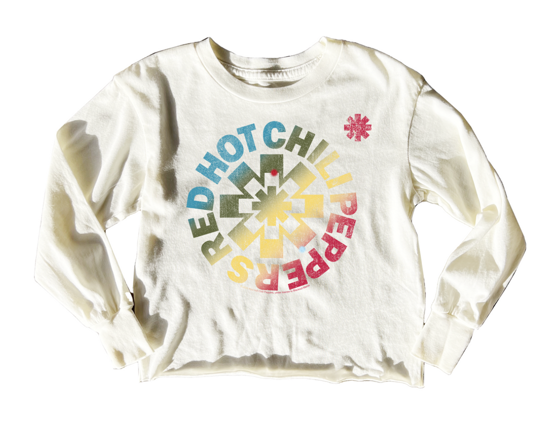 Rowdy Sprout  Girl's Red Hot Chili Peppers Slouch Tee Skipper & Scout 